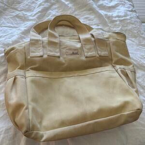 Blond Agency Custom Unisex XL Tote Cream Wax Tote Rare